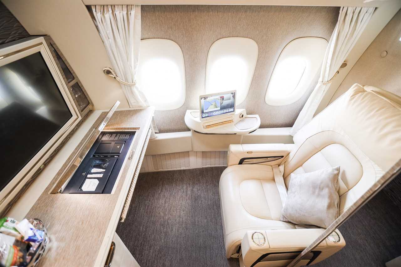 Emirates first class 777