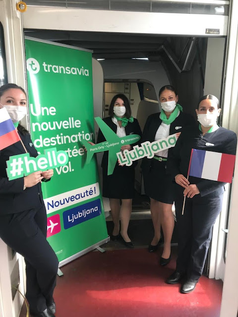 PHOTOS: Transavia launches new Ljubljana service