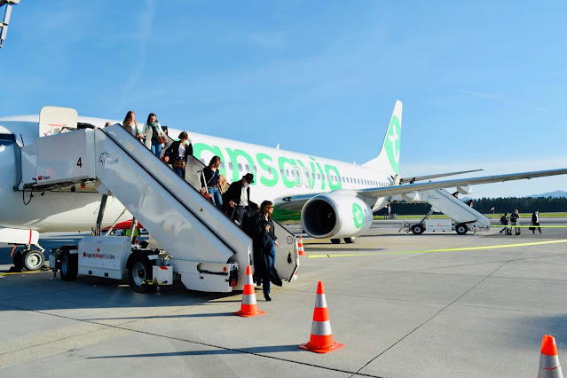 PHOTOS: Transavia launches new Ljubljana service