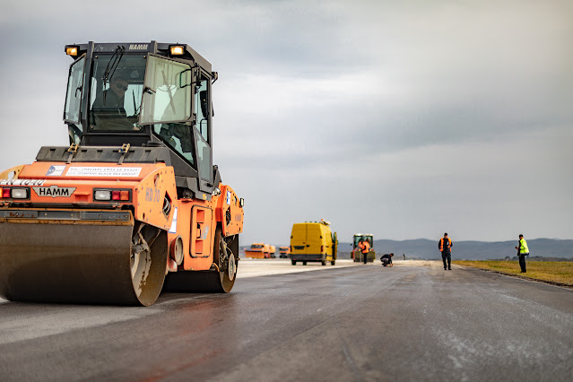 PHOTOS: Skopje Airport runway overhaul advances