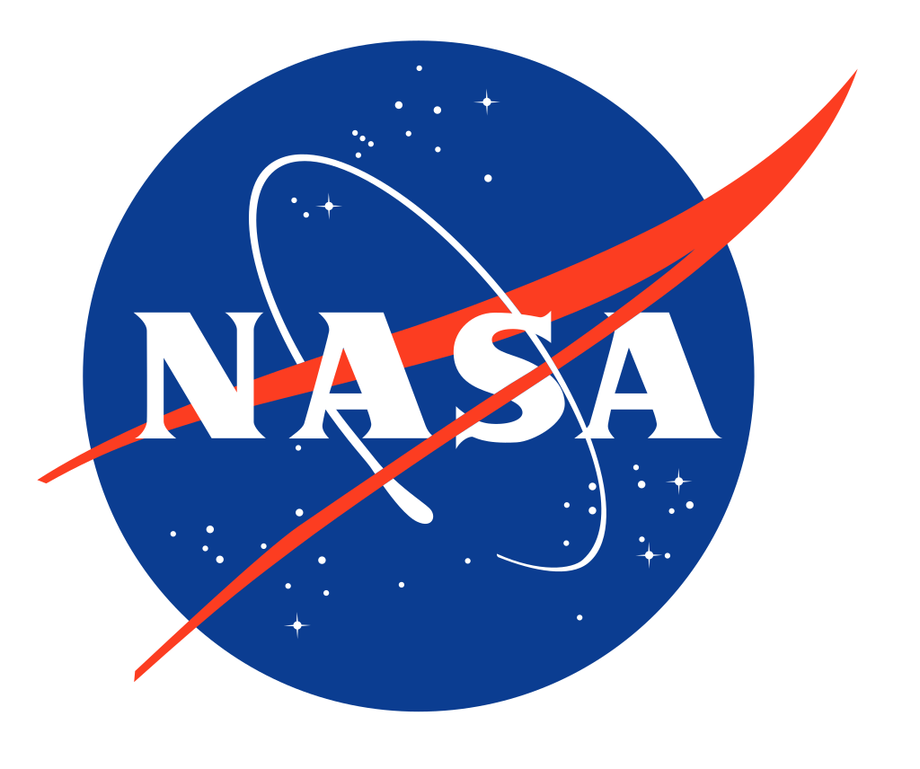 NASA emblem electric plane