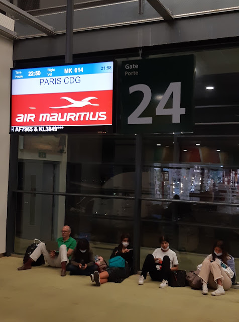Air Mauritius / Air France HOP: Mauritius - Ljubljana via Paris