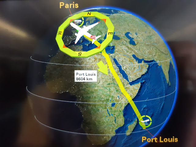 Air Mauritius / Air France HOP: Mauritius - Ljubljana via Paris