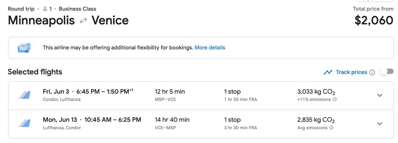 Deal Alert: Fly Business Class to Italy from NYC, Los Angeles & Seattle from $1.7K