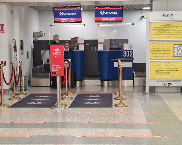 TRIP REPORT: Air Serbia, Belgrade - Brussels in business