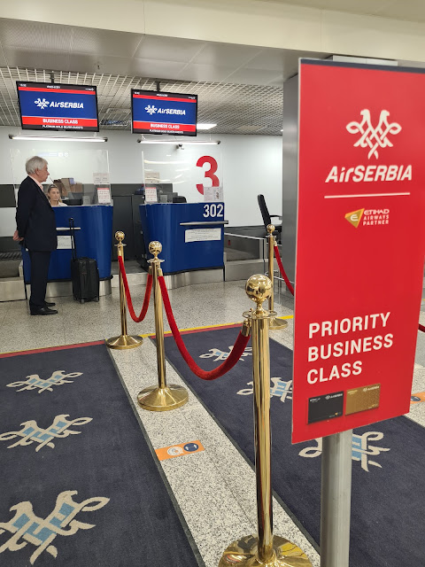TRIP REPORT: Air Serbia, Belgrade - Brussels in business