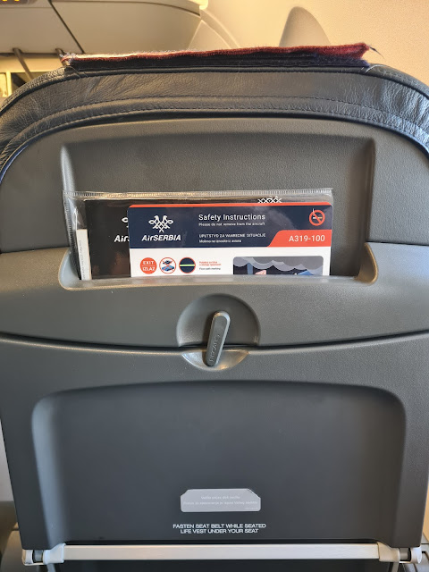 TRIP REPORT: Air Serbia, Belgrade - Brussels in business