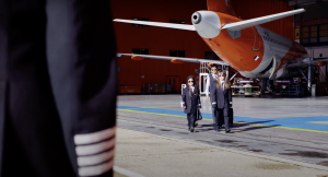 screenshot from easyJet's ‘Calling All Mavericks! easyJet takes on Top Gun’ YouTube video