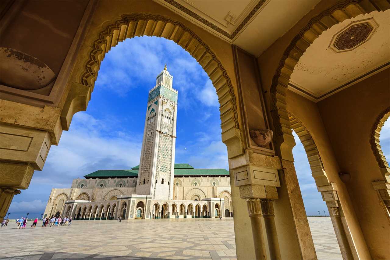 Hassan II Mosque in Casablanca Morocco