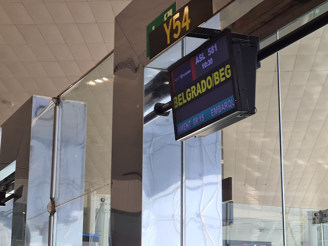 TRIP REPORT: Air Serbia, Barcelona - Belgrade on A330