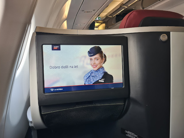 TRIP REPORT: Air Serbia, Barcelona - Belgrade on A330