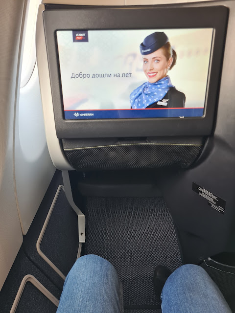 TRIP REPORT: Air Serbia, Barcelona - Belgrade on A330