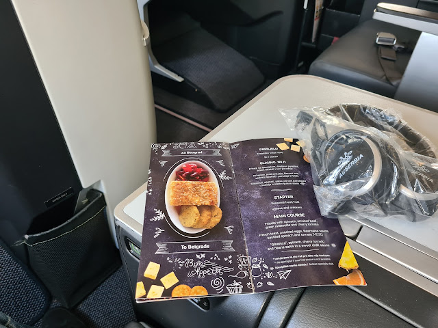 TRIP REPORT: Air Serbia, Barcelona - Belgrade on A330