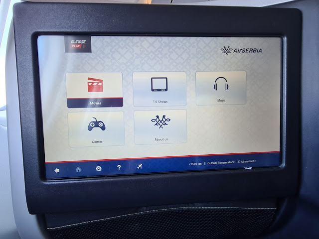 TRIP REPORT: Air Serbia, Barcelona - Belgrade on A330