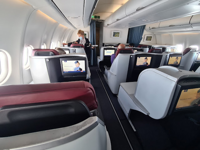 TRIP REPORT: Air Serbia, Barcelona - Belgrade on A330
