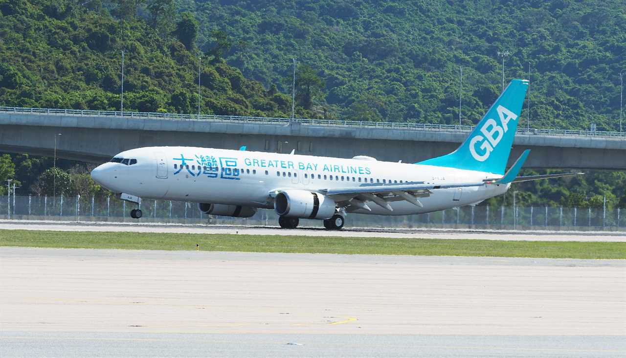 Boeing 737 Hong Kong GBA