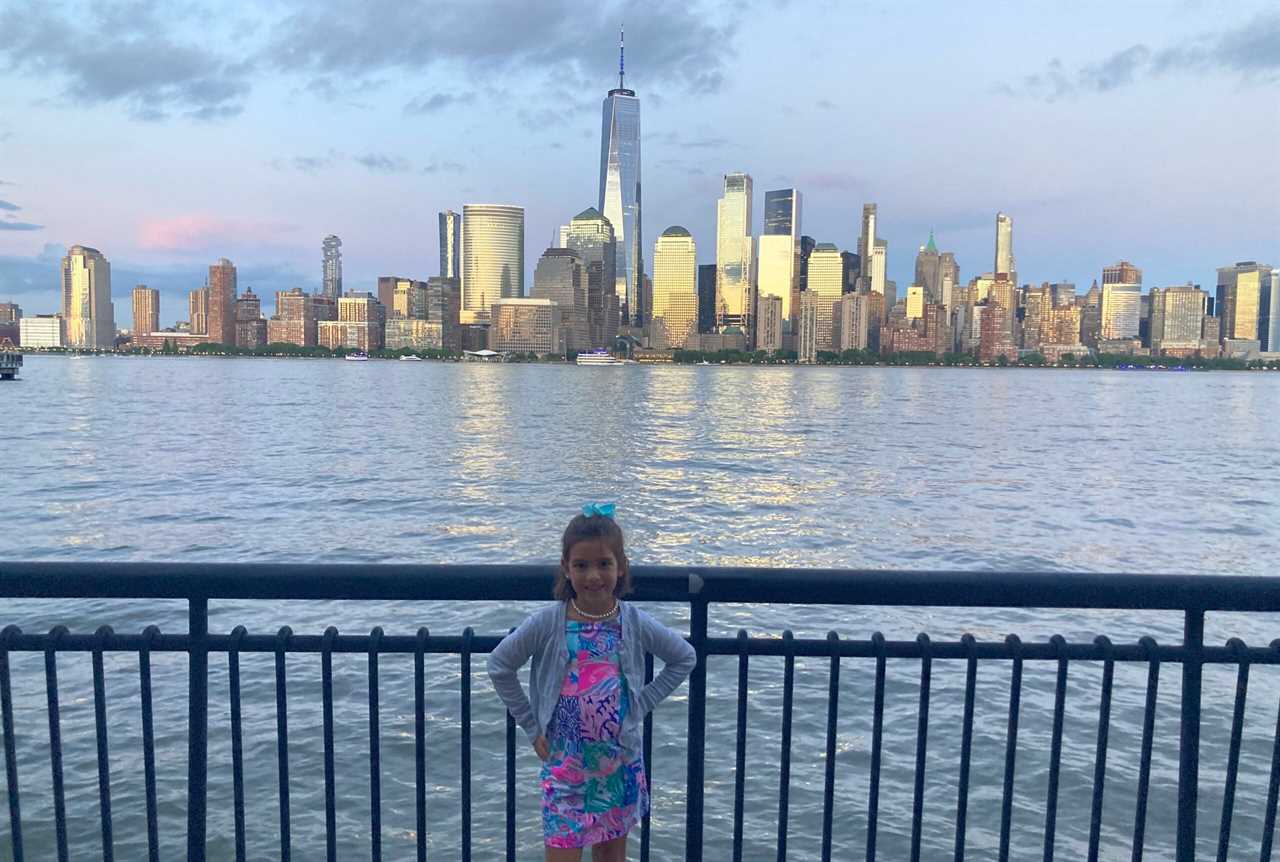 Nick Ewen's daughter in Jersey City, New Jersey