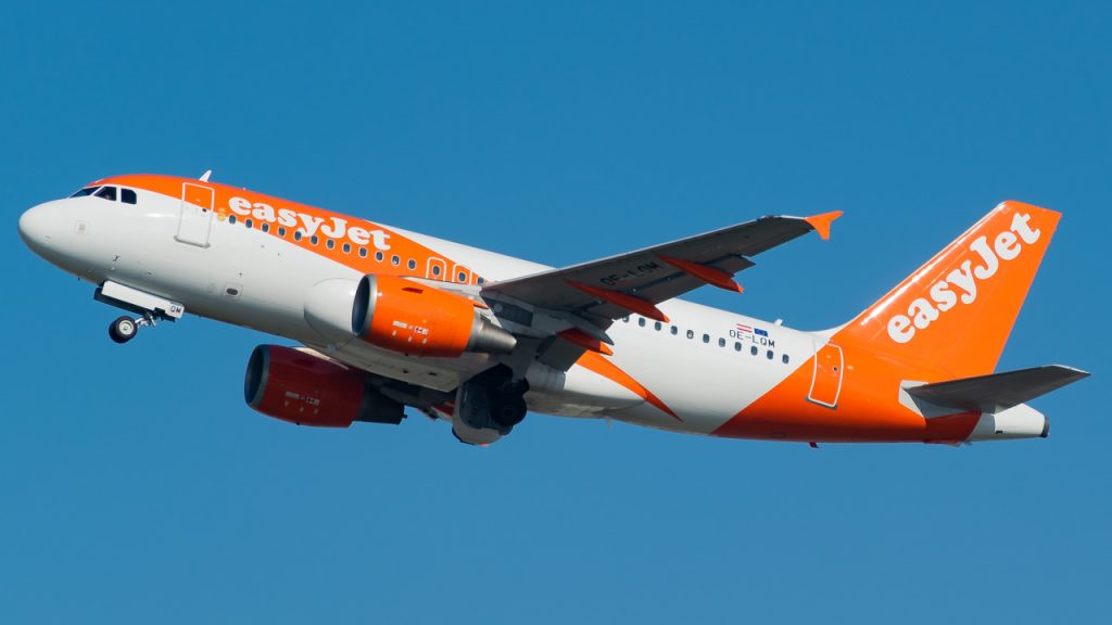 easyJet A319 removed seats due to staff shortage