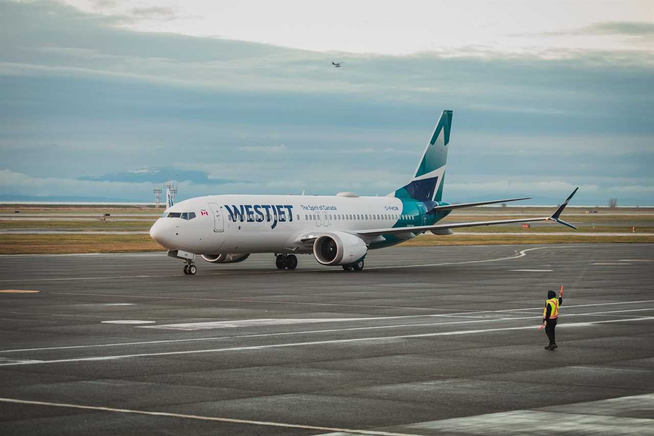 WestJet Boeing 737 Max