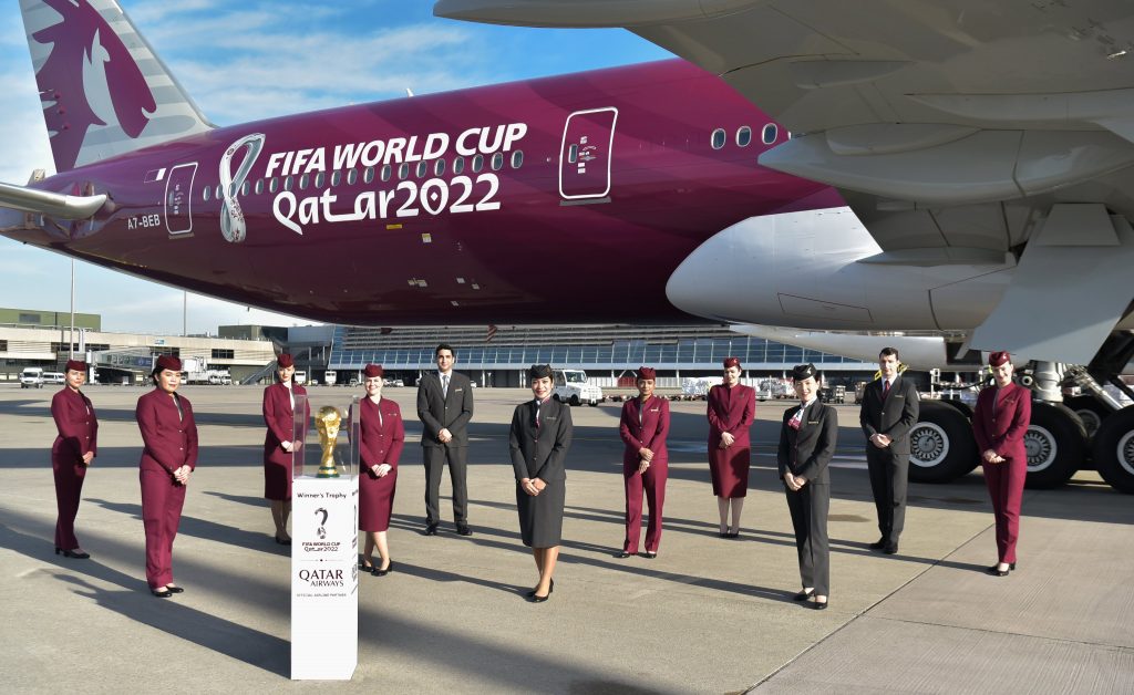 Qatar Airways FIFA World Cup 2022 livery