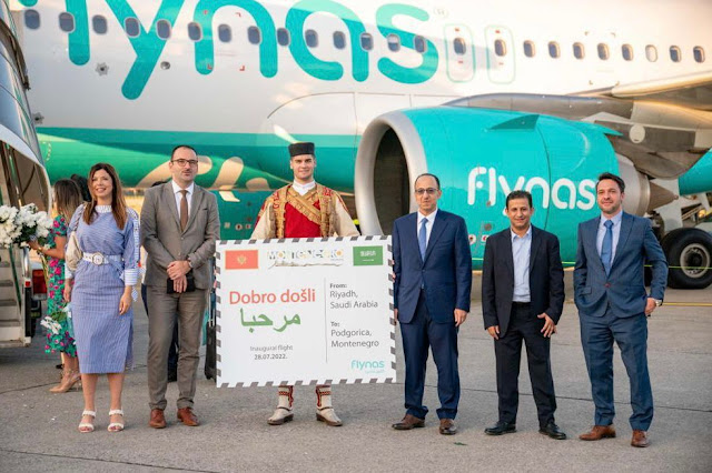 Saudi Arabia’s Flynas touches down in Podgorica