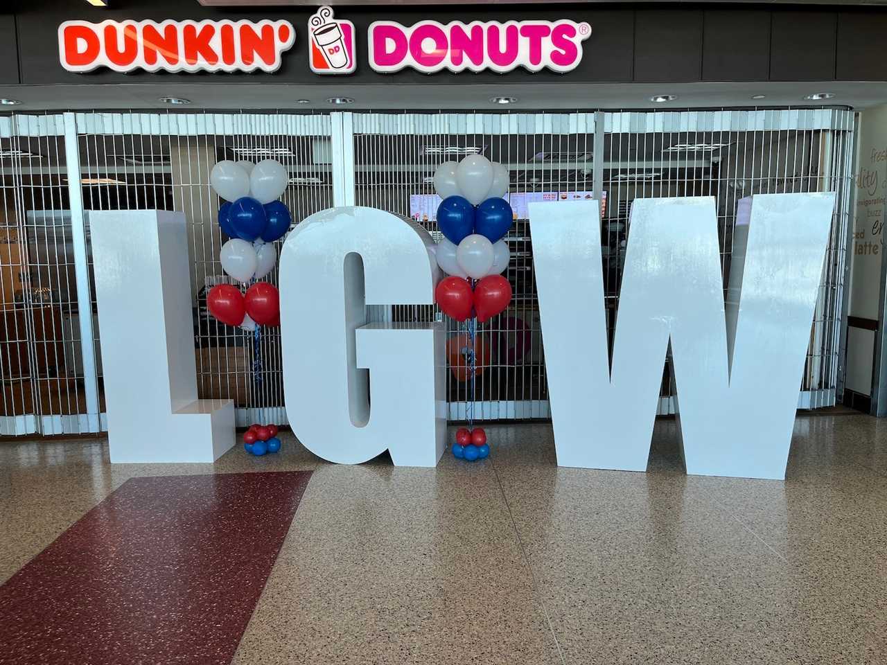 jetblue bos lgw gate party