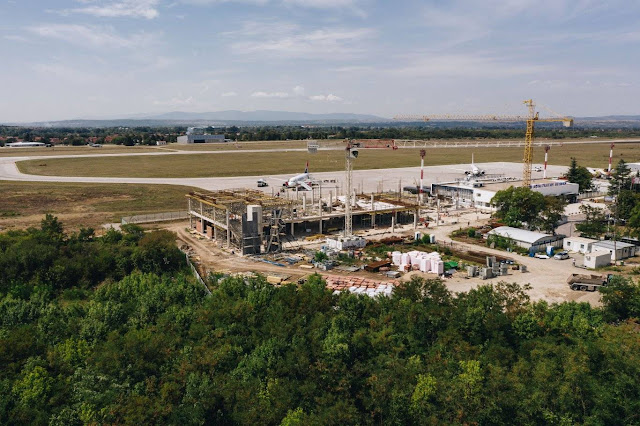 PHOTOS: Niš Airport terminal construction advances