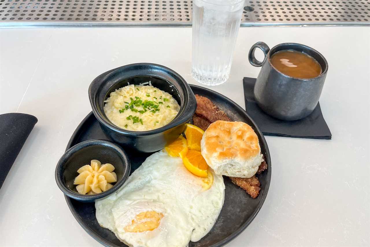 Breakfast plate at the Canopy by Hilton New Orleans Downtown