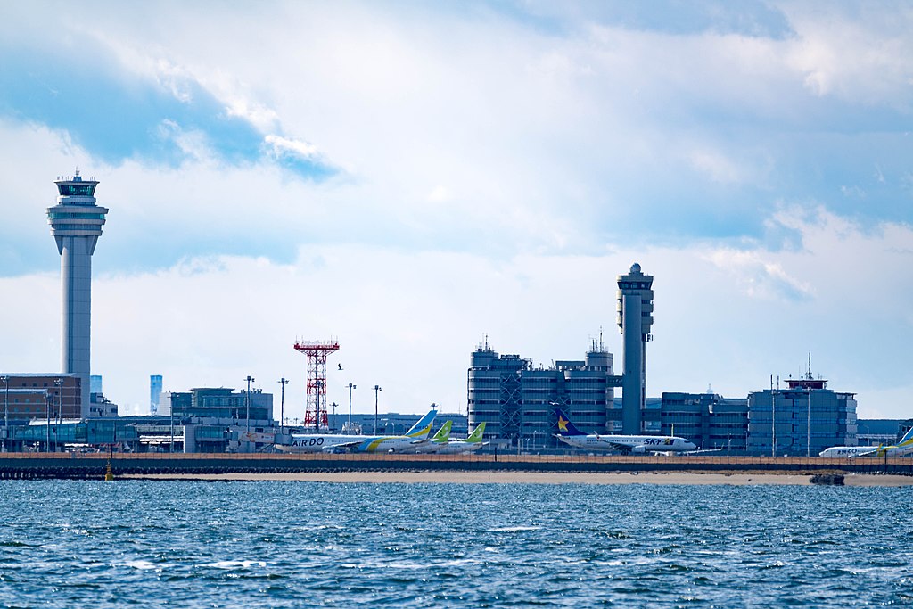 Haneda Airpot skyline, Tokyo.