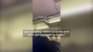 Passenger onboard a Southwest Airline Flight AirDrops nudes