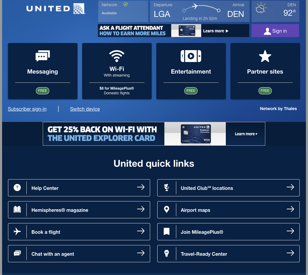 T-Mobile adds United Airlines to its free inflight internet lineup