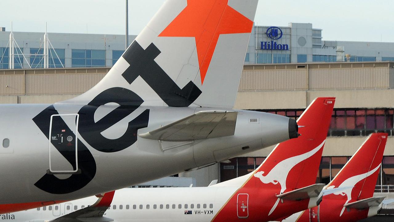 Qantas and Jetstar aircraft