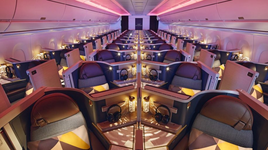 Inside Etihad's Airbus A350