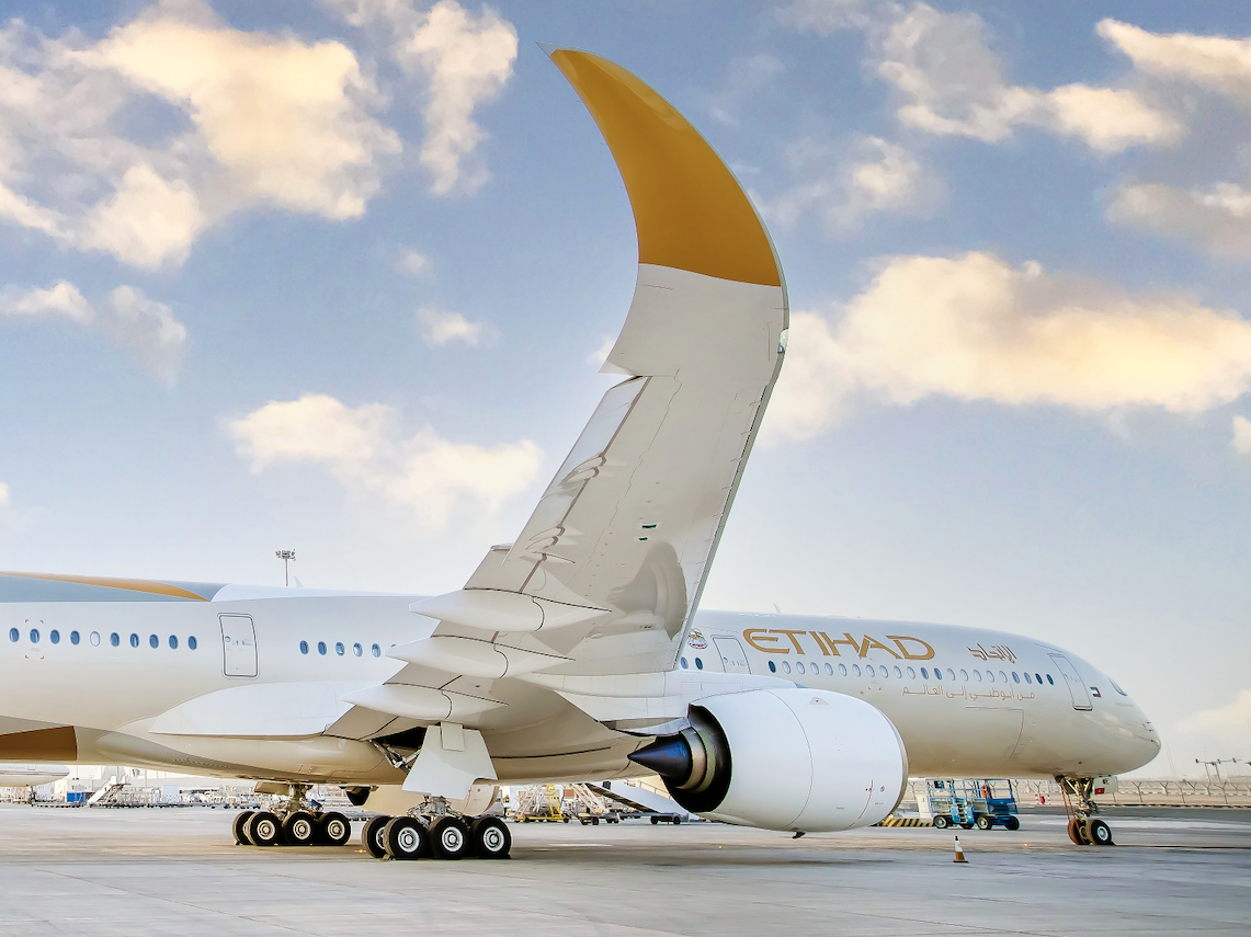 See Inside Etihad's $366 Million Airbus A350 Flying to the US