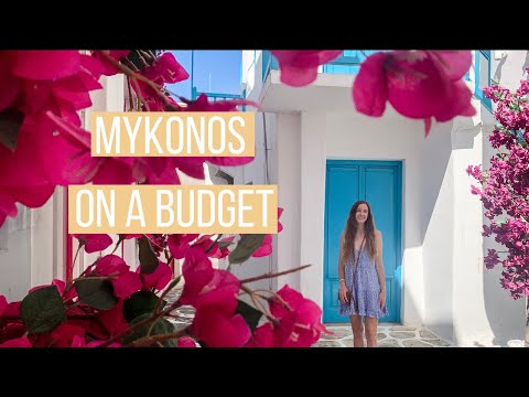 THE GREEK ISLANDS ON A BUDGET (Mykonos Travel Vlog)