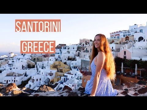 How much does it cost to visit SANTORINI? (Santorini Travel Vlog)