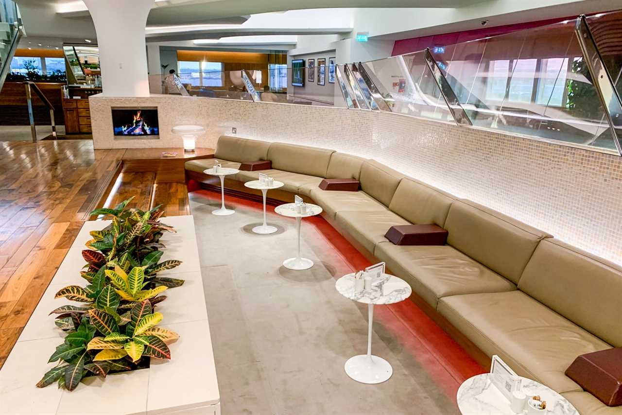 How much can you pack into an hour at Virgin Atlantic’s London Clubhouse?