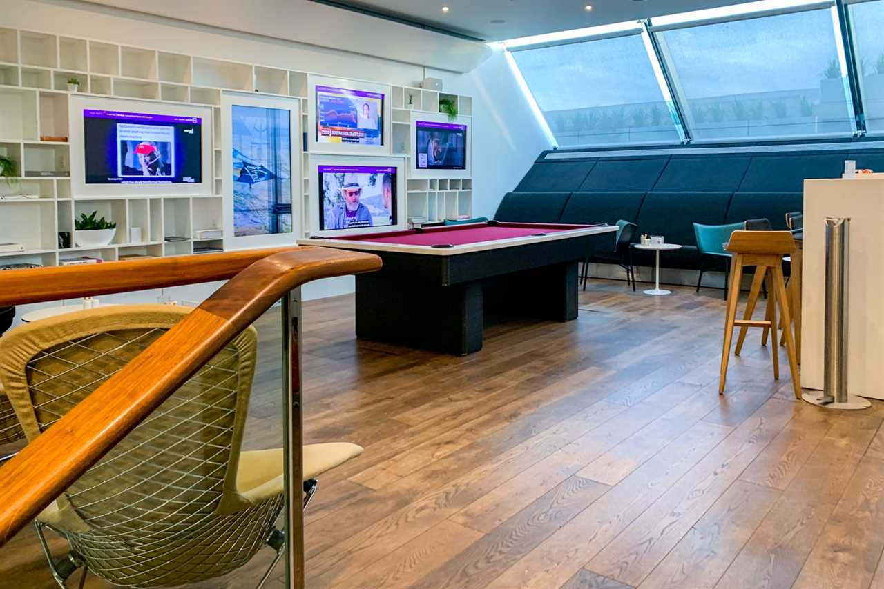 How much can you pack into an hour at Virgin Atlantic’s London Clubhouse?