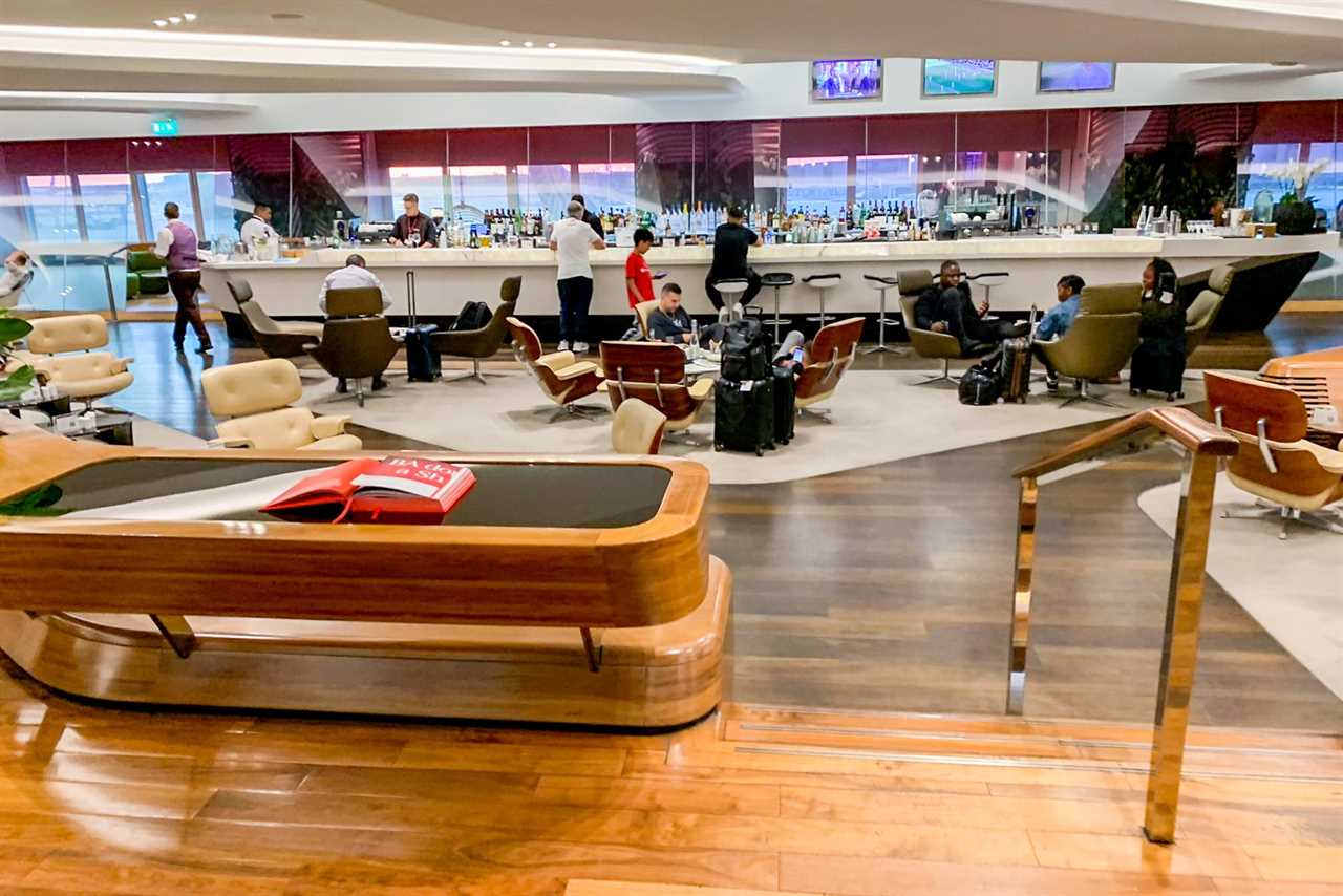 How much can you pack into an hour at Virgin Atlantic’s London Clubhouse?