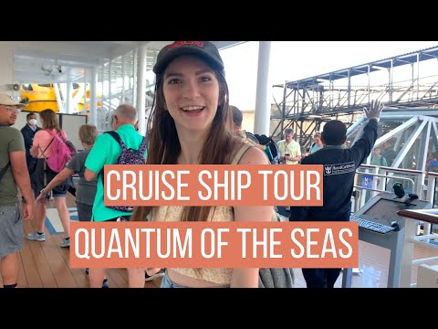 CRUISE SHIP TOUR Vlog (Royal Caribbean's Quantum of the Seas) || Alaska Cruise