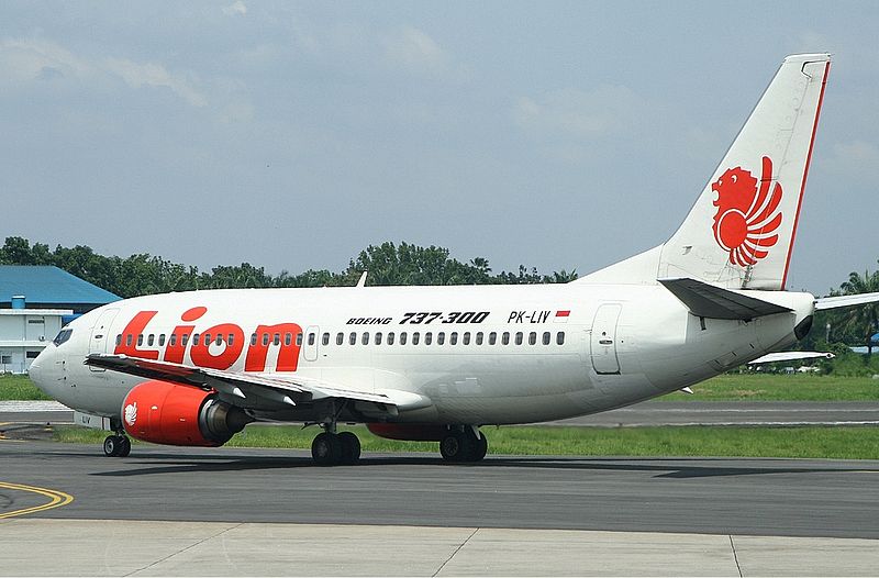 Lion Air Boeing-737| © Wikimedia Commons