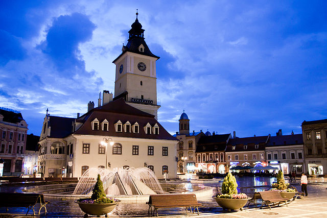 The main square of Brasov