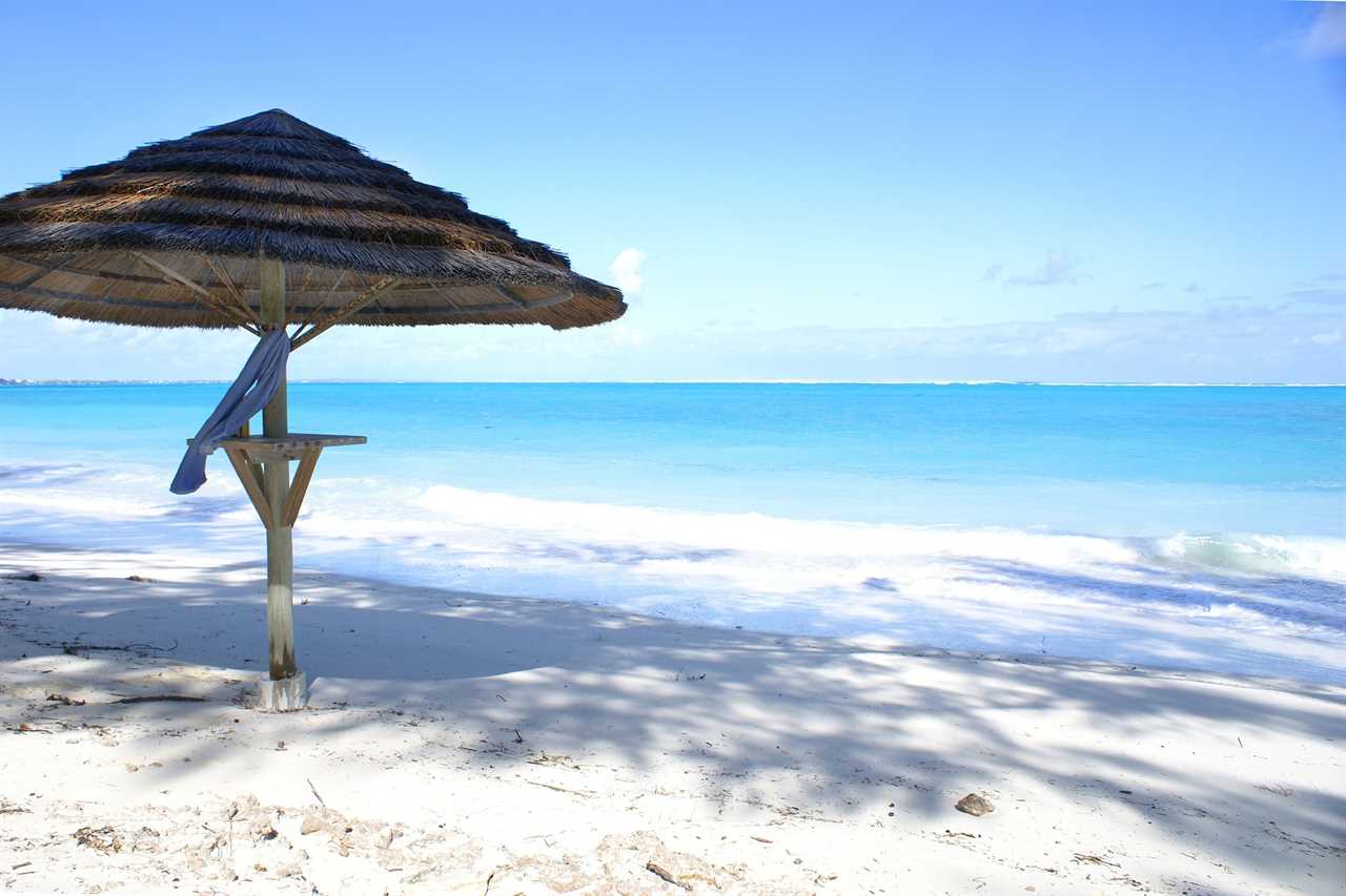 beach on turks and caicos