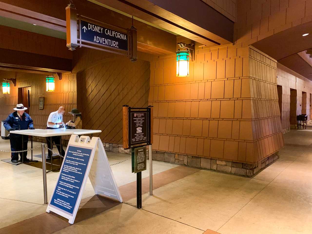 Disneyland Grand Californian Hotel Security