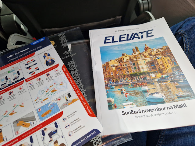 TRIP REPORT: Air Serbia, Paris - Belgrade in business