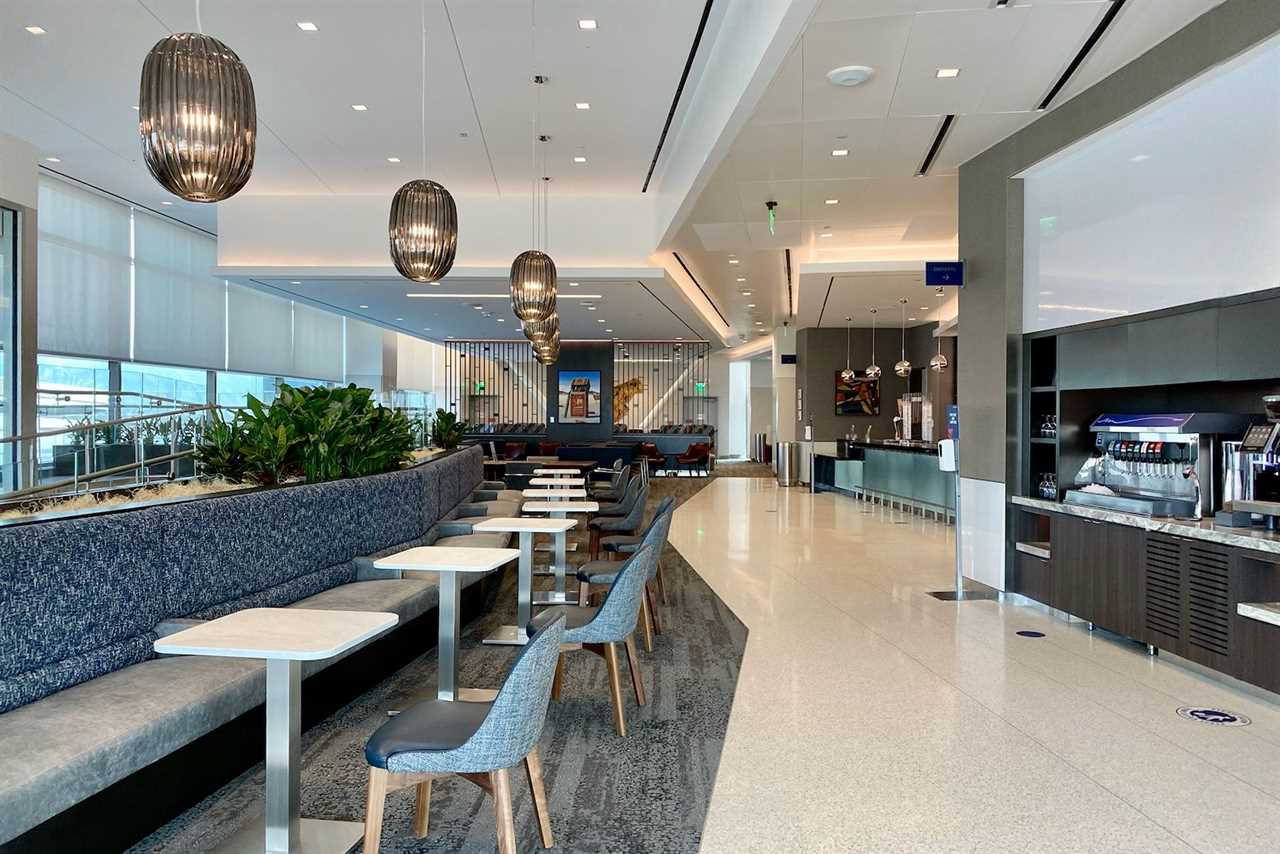 Delta Sky Club in Salt Lake City