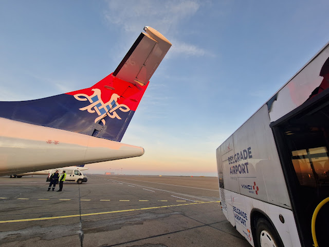 TRIP REPORT: Air Serbia, Belgrade - Vienna on ATR72-600