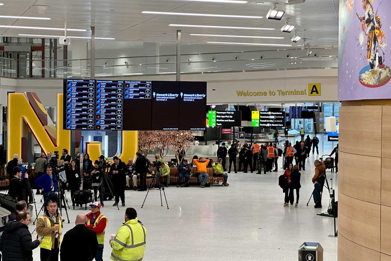 Newark’s stunning new Terminal A is now open, but with serious 1st-day hiccups