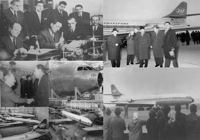 Sixty years of the jet age and the first Caravelle in Yugoslavia