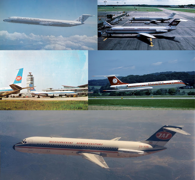 Sixty years of the jet age and the first Caravelle in Yugoslavia